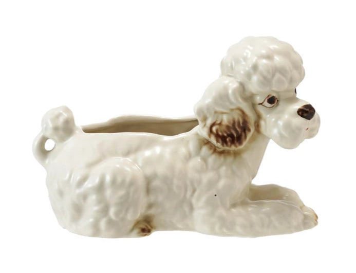 Vintage Poodle Planter