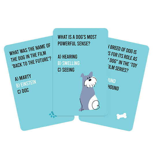 Cat and Dog Quiz Cards