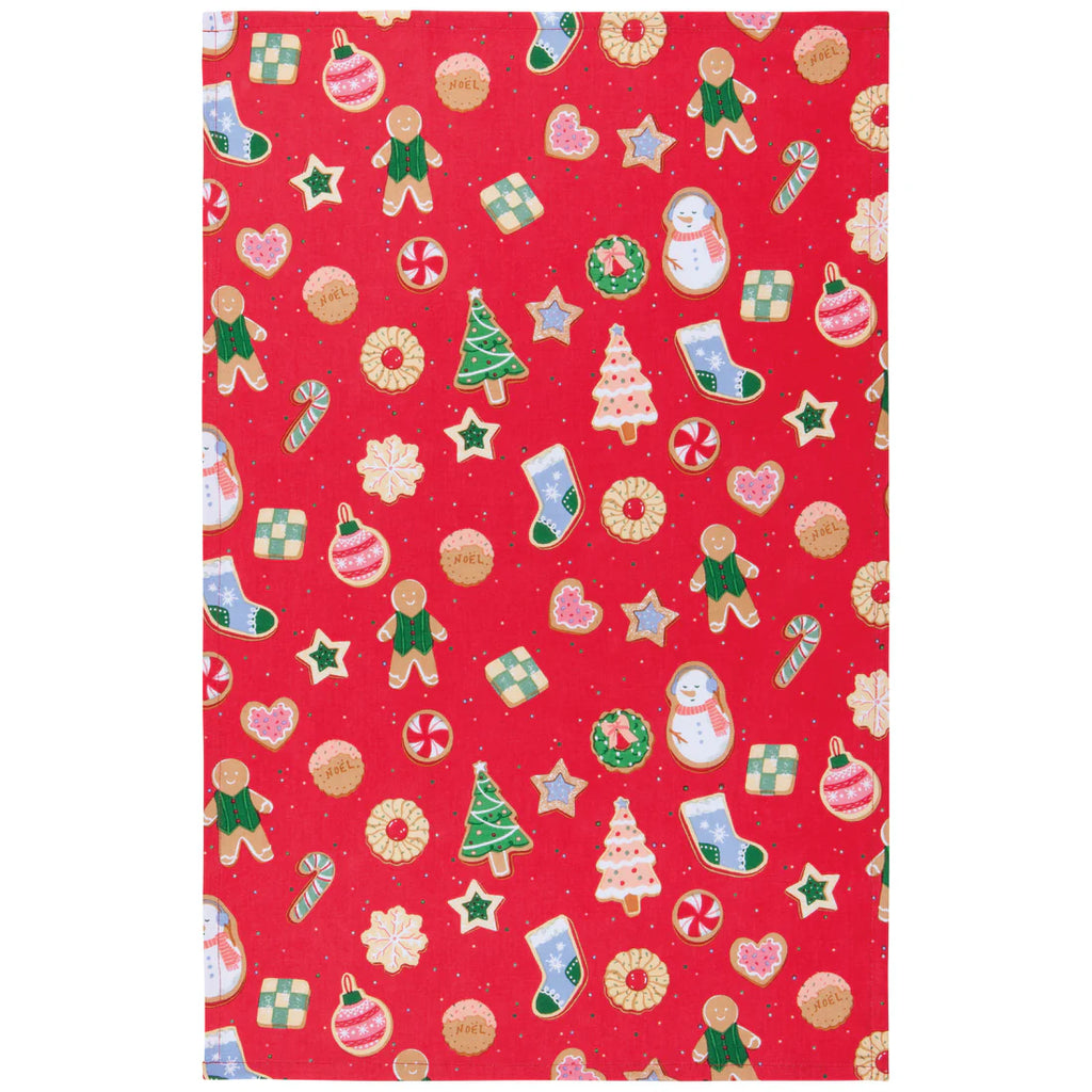 Cookie Exchange Christmas Dishtowel