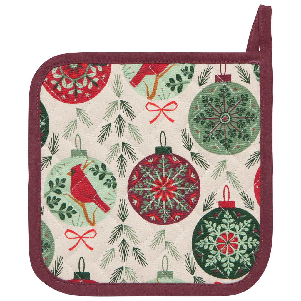 Good Tidings Potholder or Oven Mitt  Now Designs Potholder  