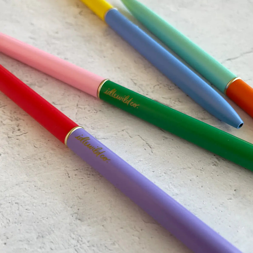 Rainbow Duotone Slim Pen Set