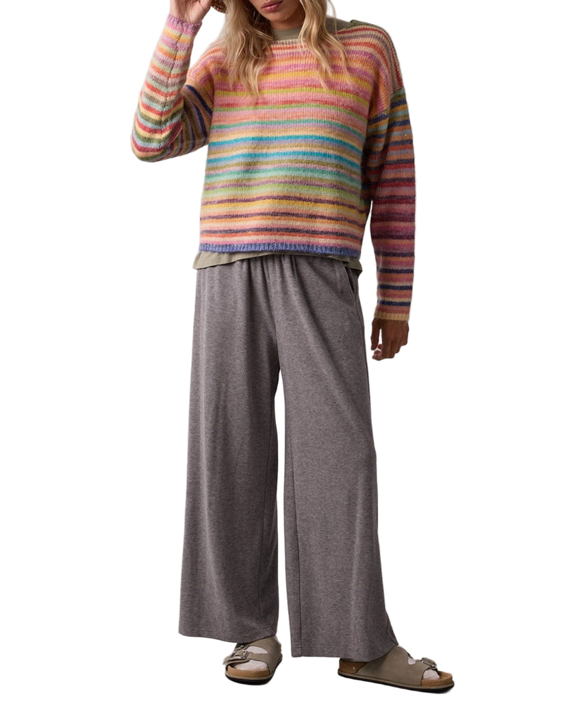 Rainbow Knit Sweater