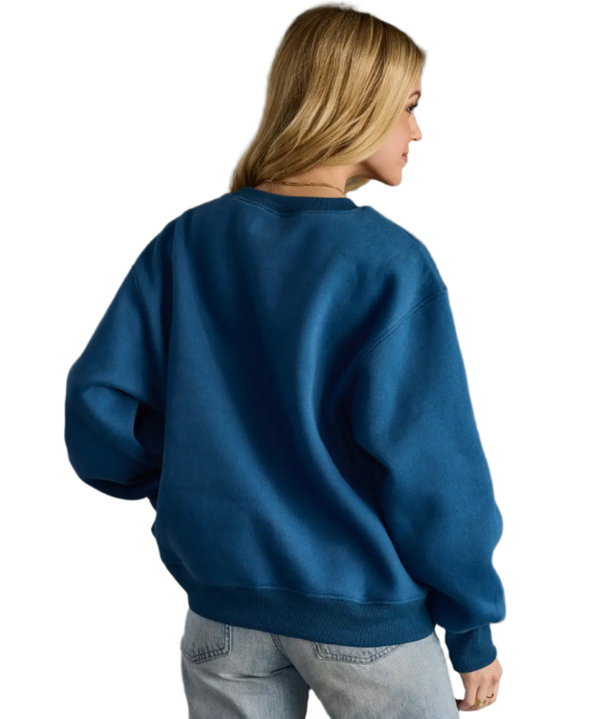 Apres Blue & Red Sweatshirt
