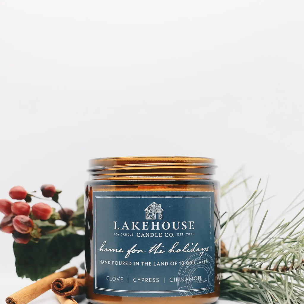 Home for the Holidays Candle  Lakehouse Candle Co.   