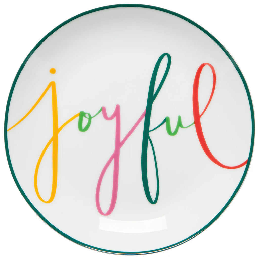 Merry Everything Christmas Appetizer Plate