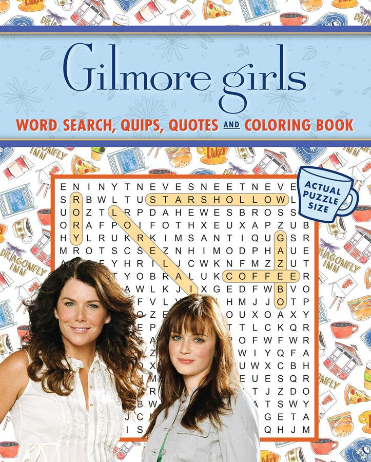 Gilmore Girls Word Search And Coloring Book