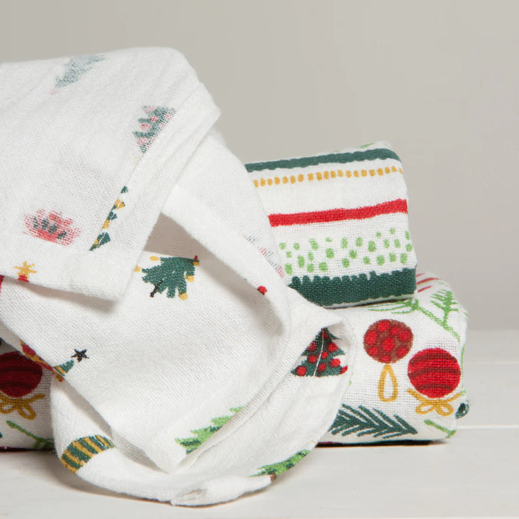 Merry & Bright Dish Towels  Now Designs   