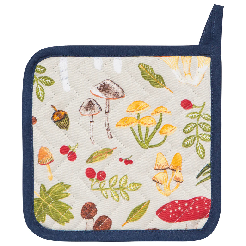 Field Mushrooms Potholder or Oven Mitt  Now Designs Pot Holder  