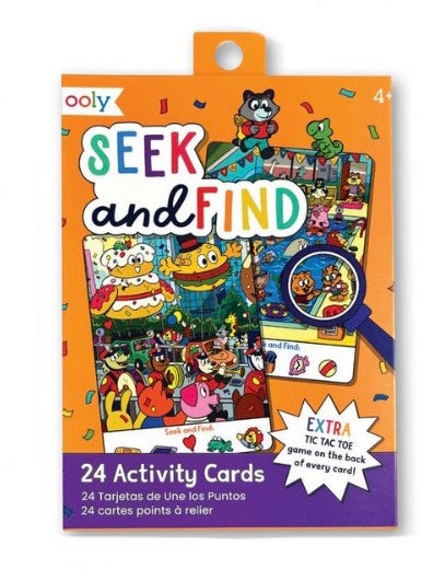 Kids Activity Cards  Ooly Seek & Find  