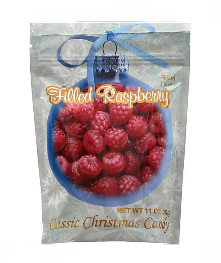 Old Fashioned Christmas Hard Candies  Lipari Filled Raspberry Candy  