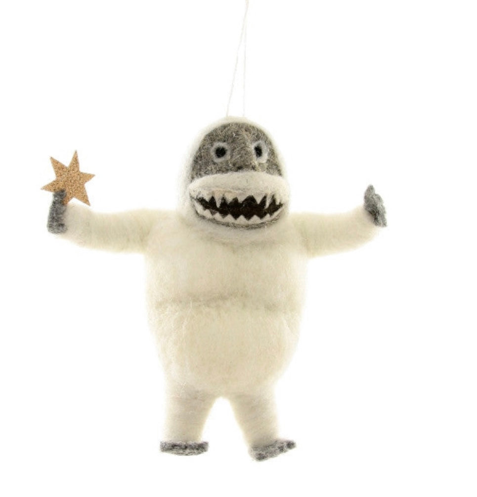 Abominable Snowman Ornament  Cody Foster   