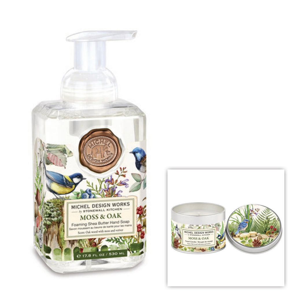 Moss & Oak Hand Soap & Candle  Michel   