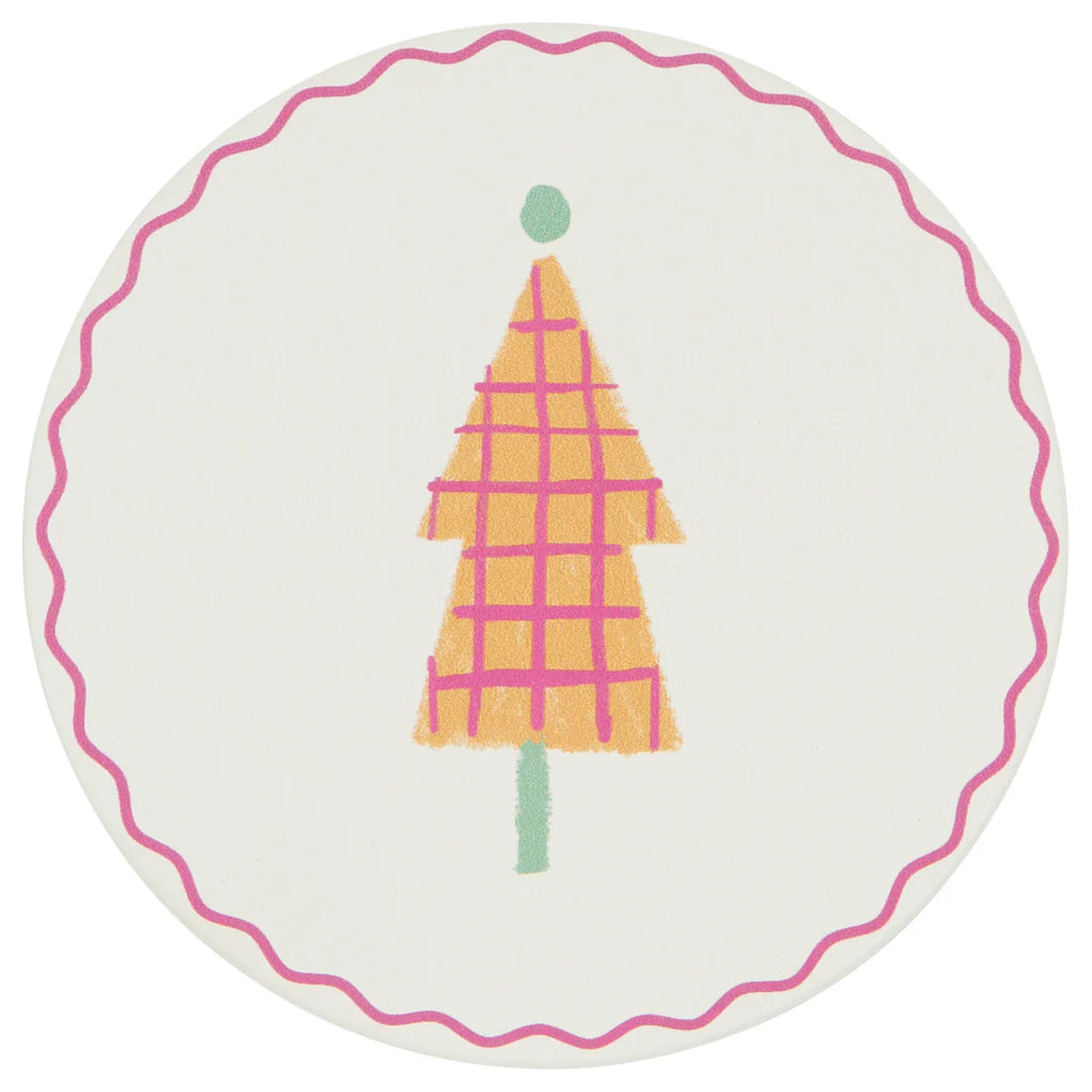 Glitzmas Soak Up Christmas Coasters Set