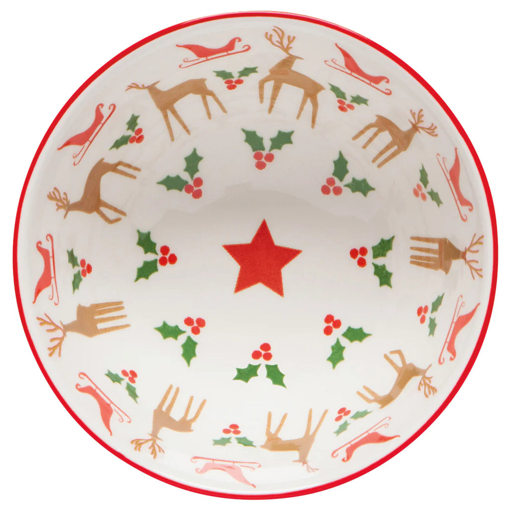 Holiday Stamped Bowl  Now Designs   