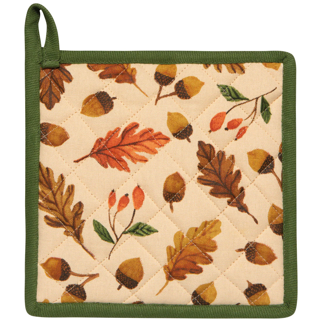 Oak & Acorn Potholder 