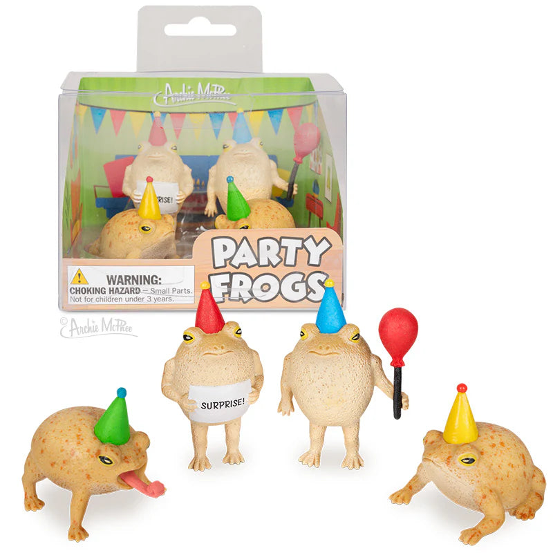 Party Frogs figurines