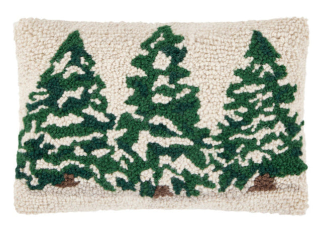 Pine Trees Trio Hook Pillow