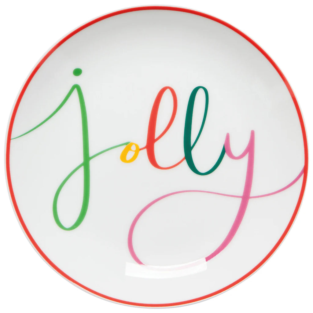 Merry Everything Christmas Appetizer Plate