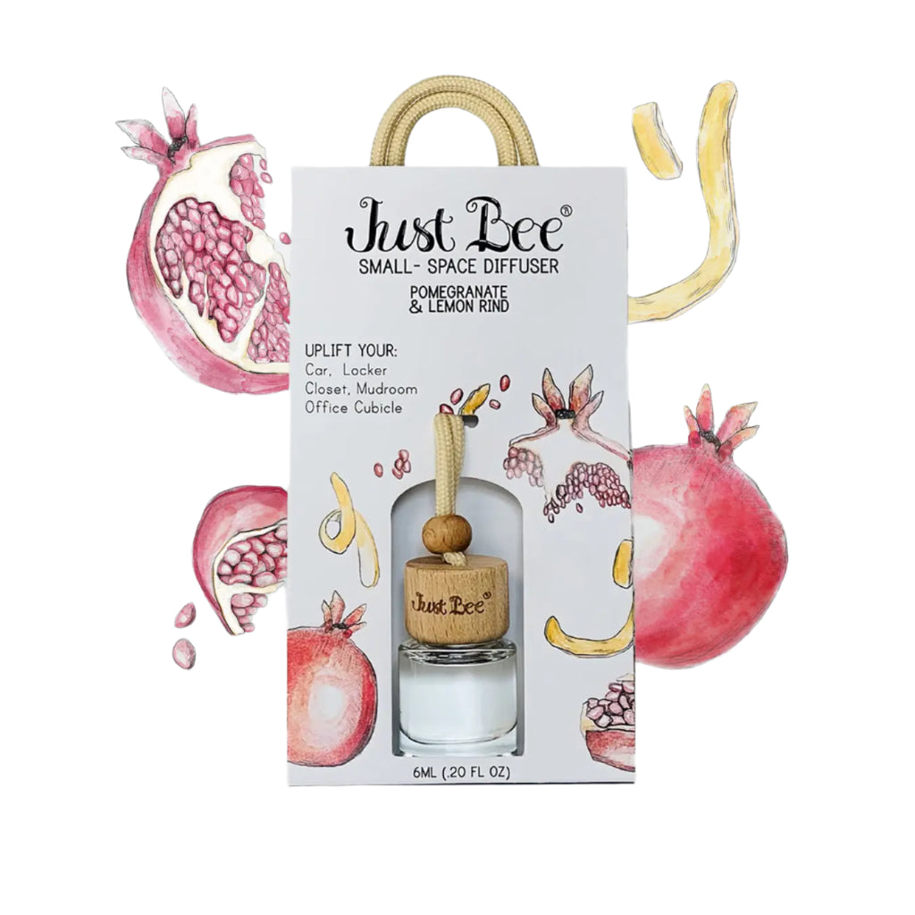 Mini Hanging Diffuser  Just Bee Pomegranate & Lemon Rind  