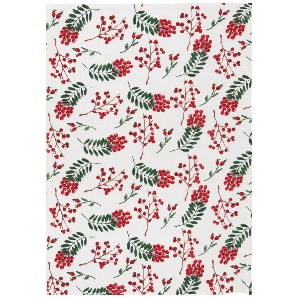 Winterberry Floursack Dishtowels  Now Designs   