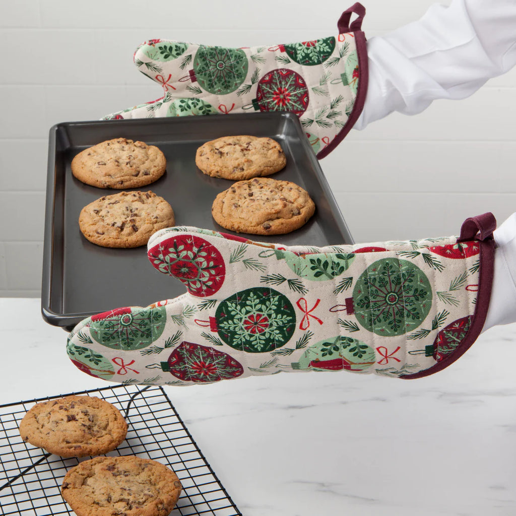 Good Tidings Potholder or Oven Mitt  Now Designs   