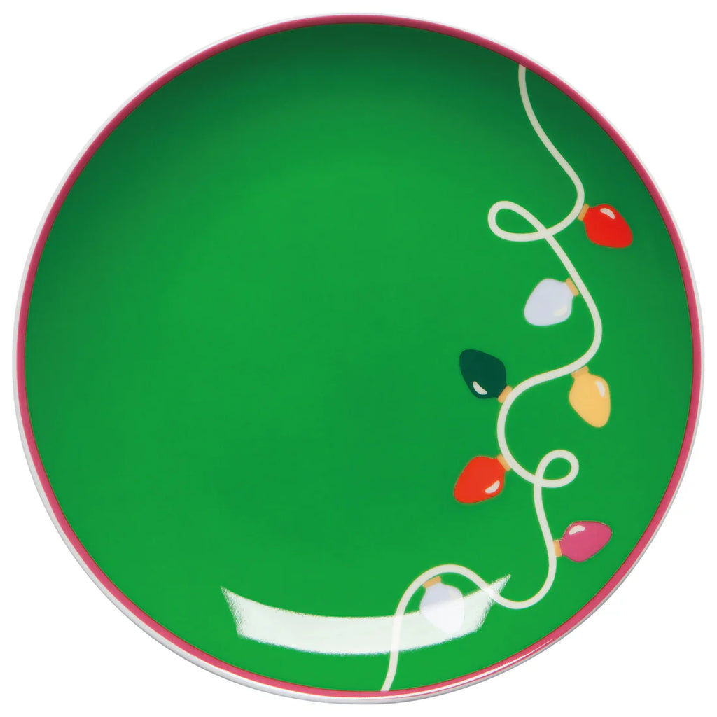 Holiday Glow Christmas Appetizer Plate