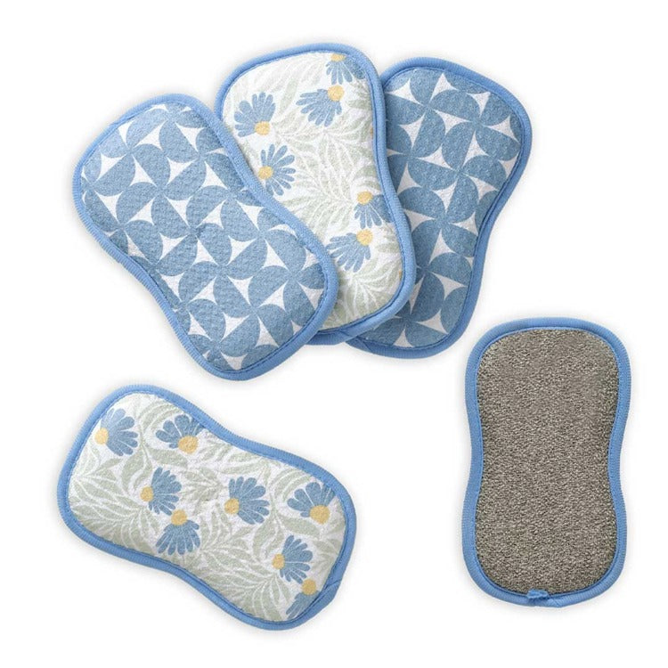 Blue Coneflower Scrubbies