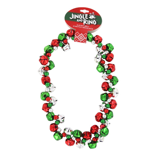 Jingle & Ring Sleigh Bell Necklace