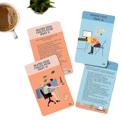 Yoga at Your Desk Card Pack