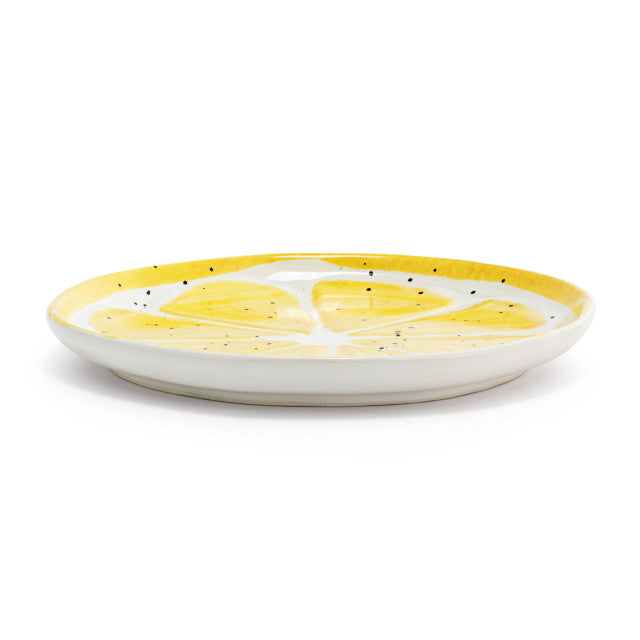 Lemon Ceramic Plate 8in