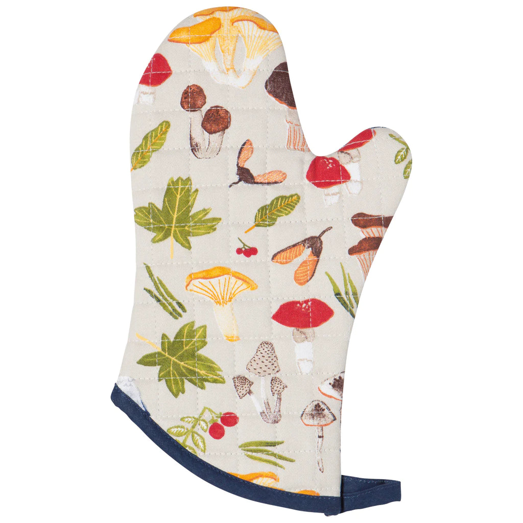 Field Mushrooms Potholder or Oven Mitt  Now Designs Oven Mitt  