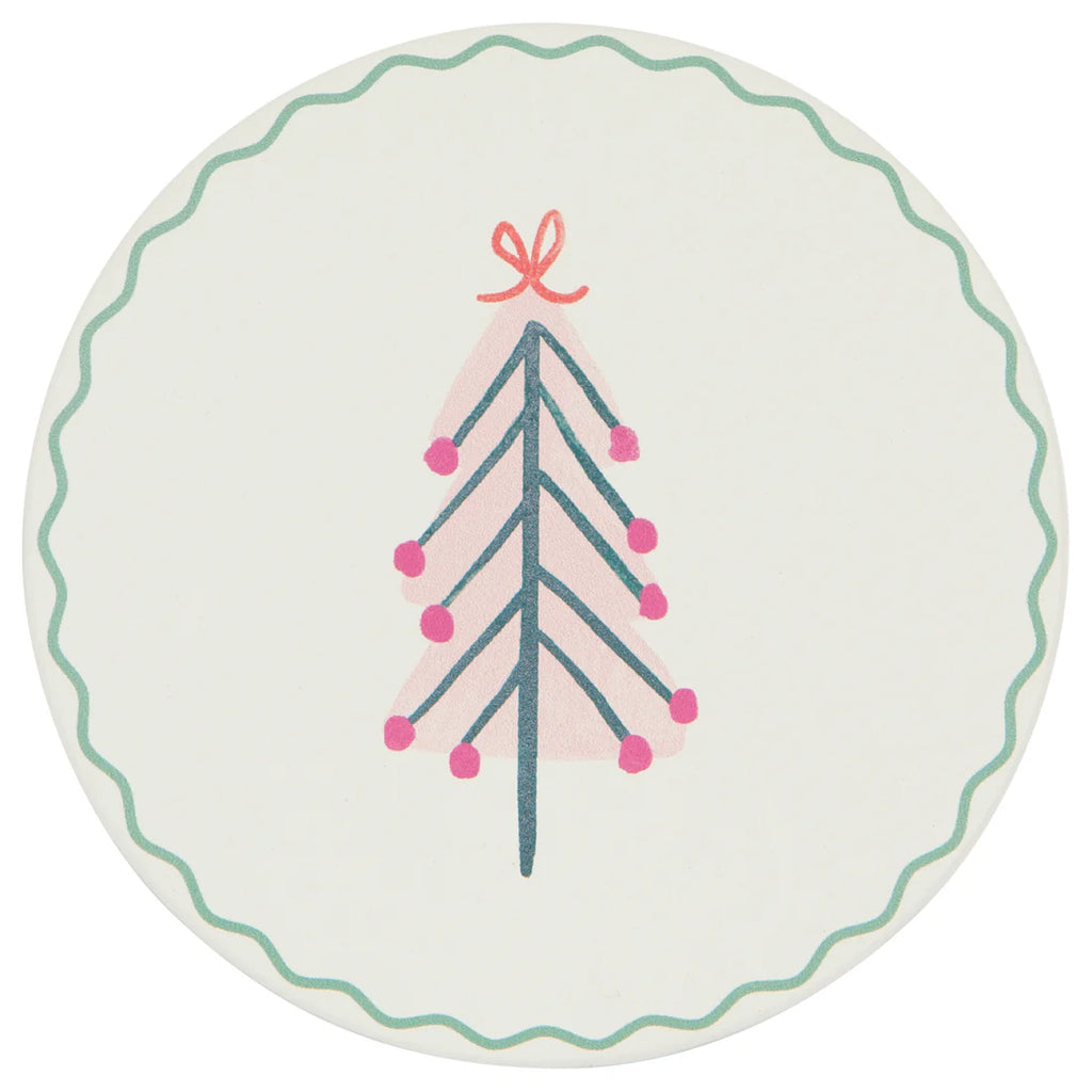 Glitzmas Soak Up Christmas Coasters Set