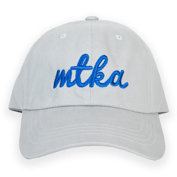 Mtka Script Hat  Northmade Light Gray  