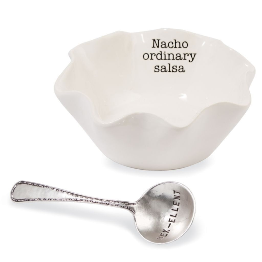 Salsa Dip Cup Set  Mud Pie   