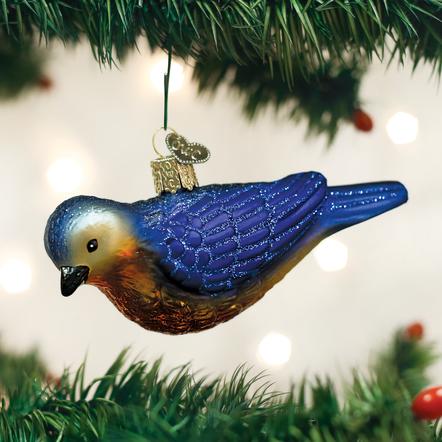 Western Bluebird Ornament  Old World Christmas   