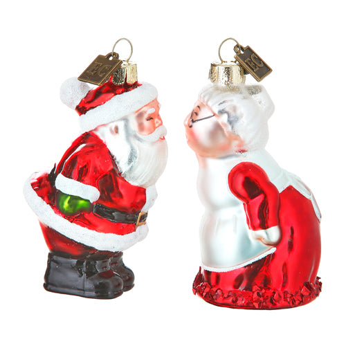 Mr. & Mrs. Claus Ornament  Raz   