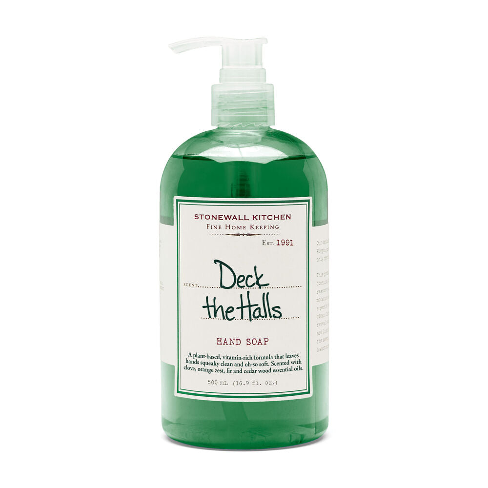 Deck the Halls Hand Soap by Stonewall Kitchen  Stonewall Kitchen Hand Soap  