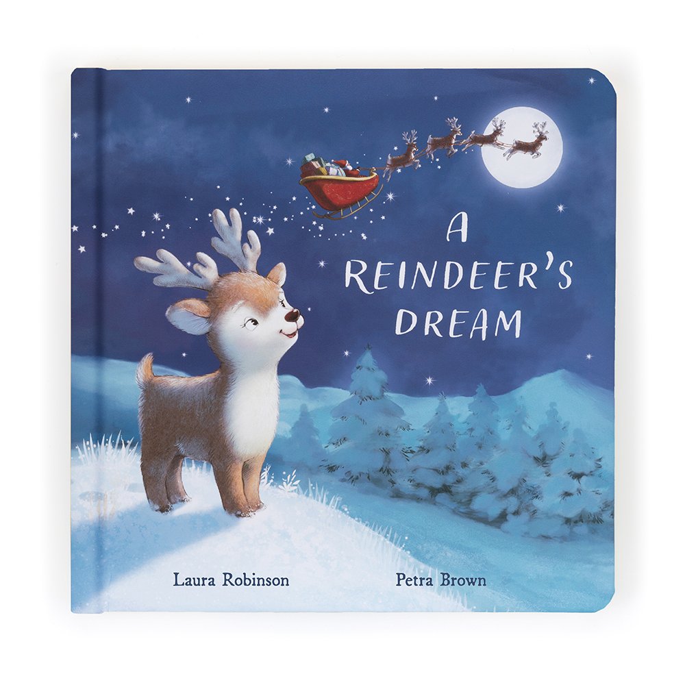 Mitzi Reindeer  Jellycat A Reindeer's Dream Book  