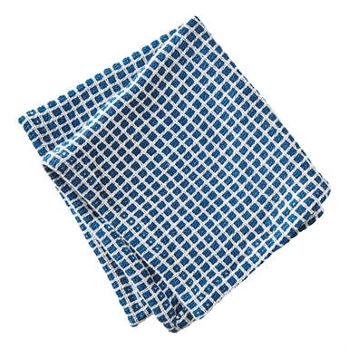 Checked Dish Cloths  TAG Navy  