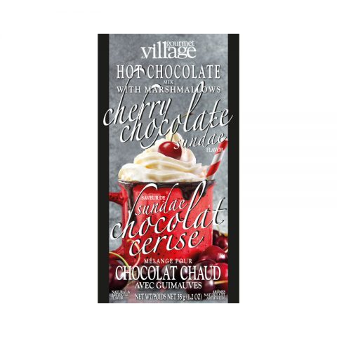 Classic Hot Cocoa Packs  Gourmet Village Cherry Chocolate  Sundae  