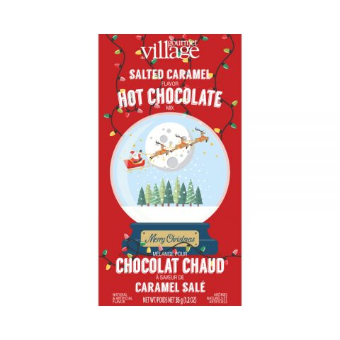 Hot Cocoa Packs  Gourmet Village Snowglobe  
