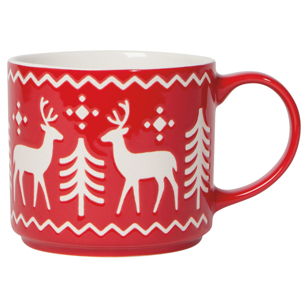 Scandinavian Holiday Mugs  Now Designs Nordic Night  