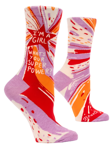 Turn Out I'm Tough.Women's Crew Socks – General Store of Minnetonka
