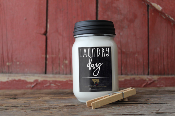 Laundry Day Candles  Milkhouse Candles 13oz  