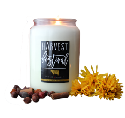 Harvest Festival Candles  Milkhouse Candles 13oz  