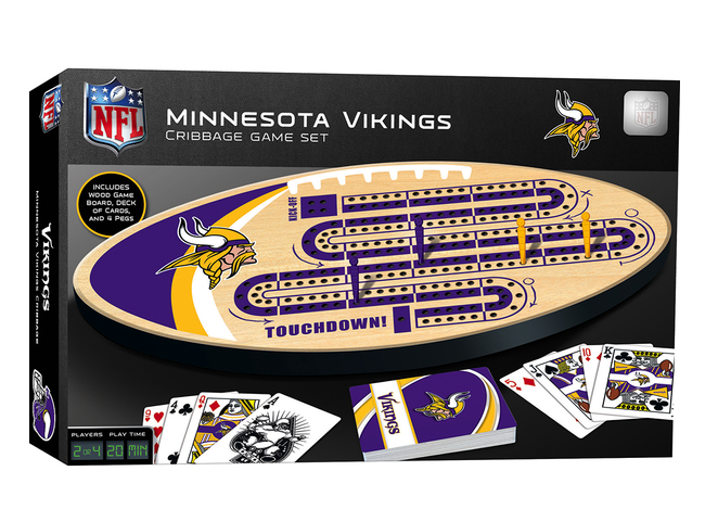 Minnesota Vikings Cribbage  Masterpieces   