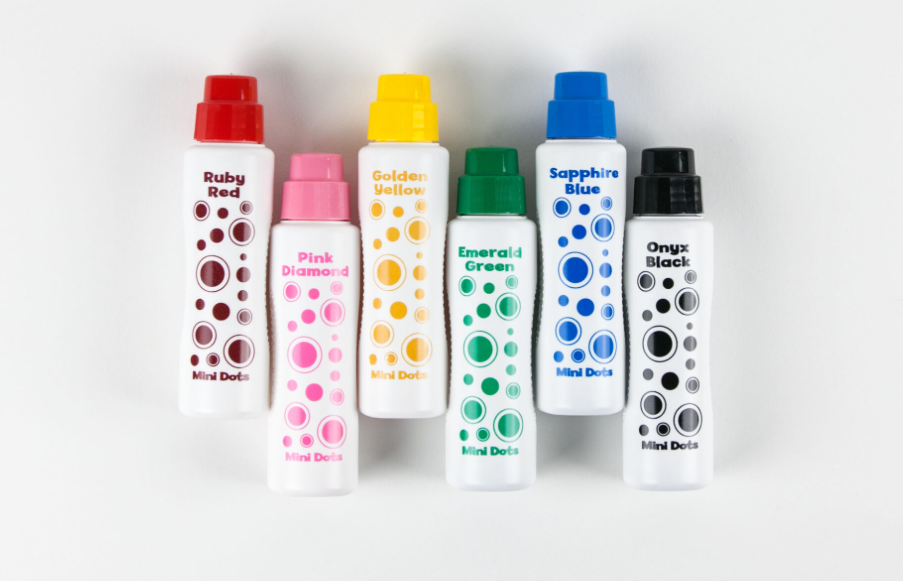 Mini Jewel Tone Dot Markers 6pk  Do A Dot   