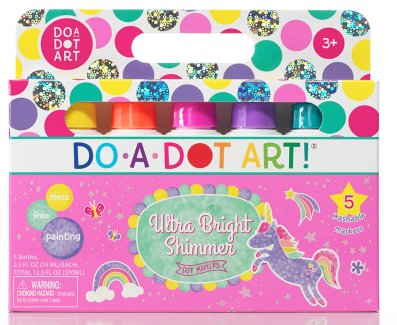 Ultra Bright Shimmer Dot Markers 5pk  Do A Dot   