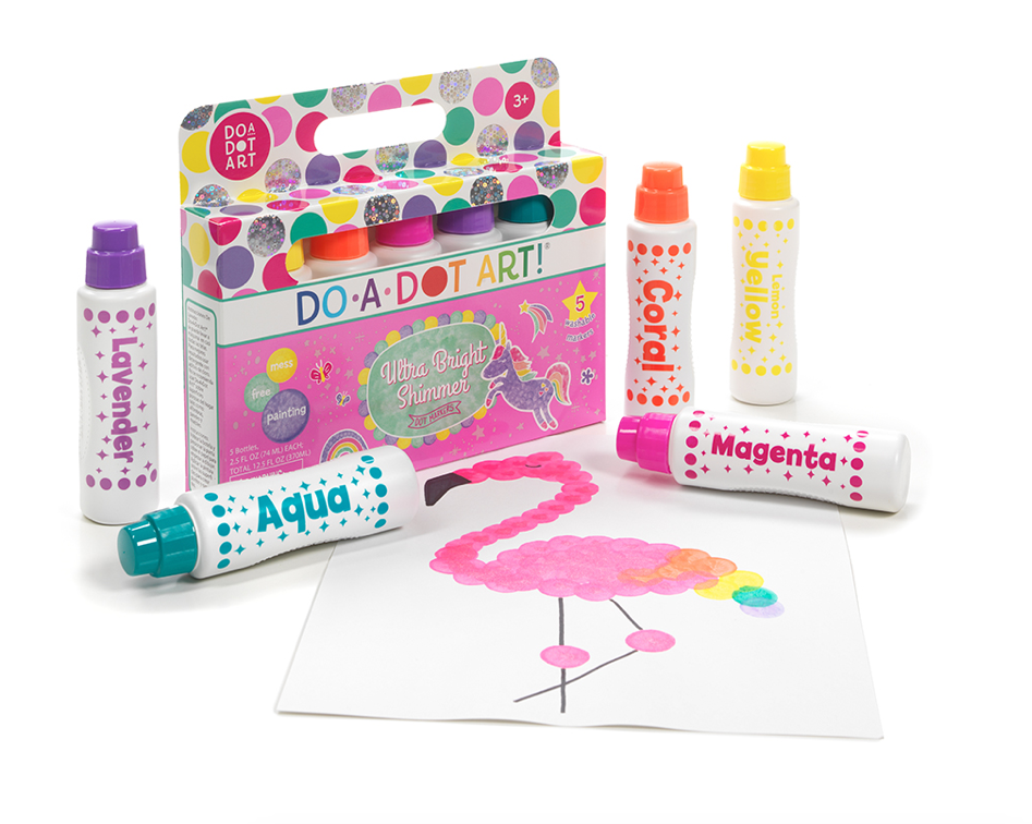 Ultra Bright Shimmer Dot Markers 5pk  Do A Dot   