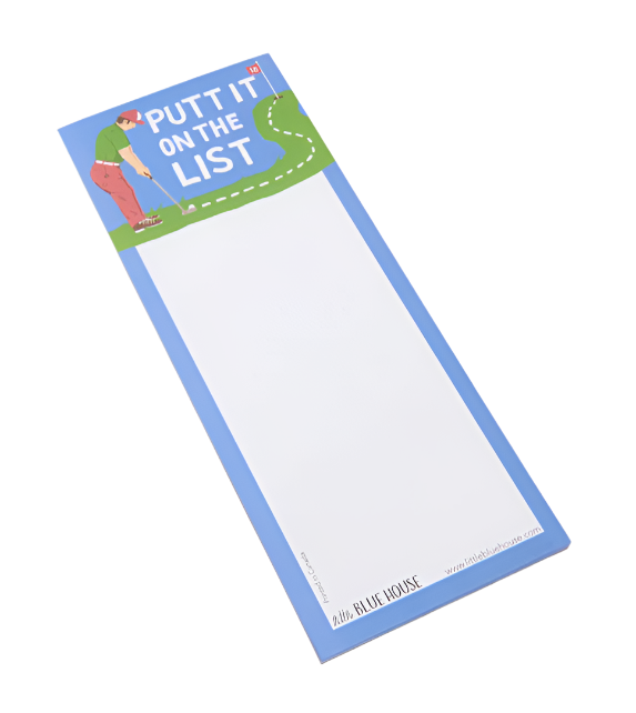 Putt It On The List Magnetic List  Hatley / Little Blue House   